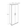 Hanah Home Zapatero Blanco Shc-529-Bb-2